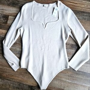 NWT Abercrombie Sweater Bodysuit